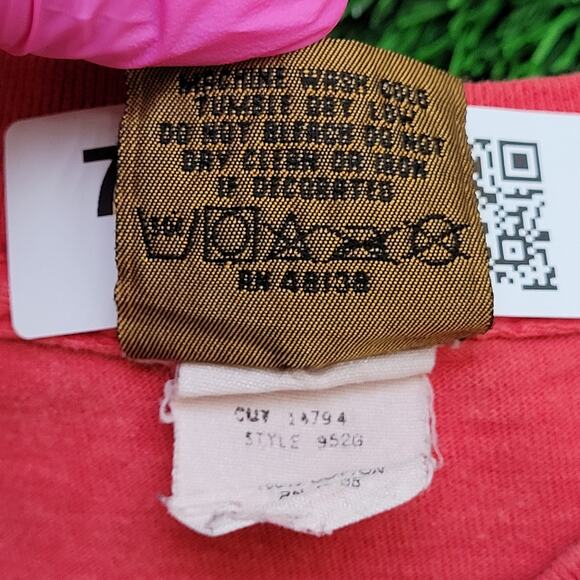 Vintage 90s Nutmeg Shirt XL 24x29 Chicago-Bulls - Picture 7 of 16